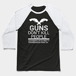 Guns Baseball T-Shirt